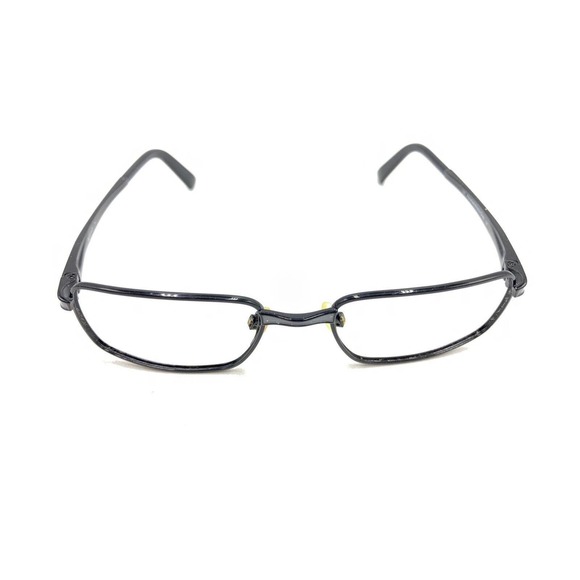 Oakley Rotor 4.0 Polished Black Grey Metal Eyeglasses Frames 52-18 135 Men Women - Picture 2 of 12